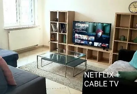 Apartment Modern 100m2 Flat 2mn Walking From Train Station In City Center, Free Parking -2a *